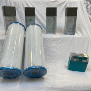 Starterset SwimSpa - Salzanlage (Brom) mit 2 Filtern